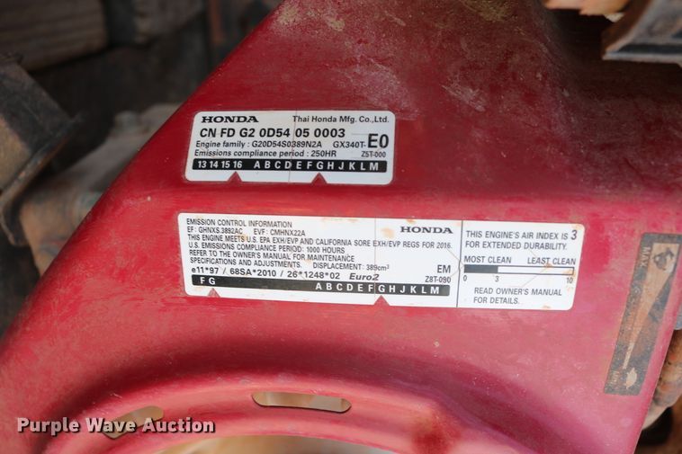 image for item DD6141 2000 Interstate 20DT equipment trailer with mixing system