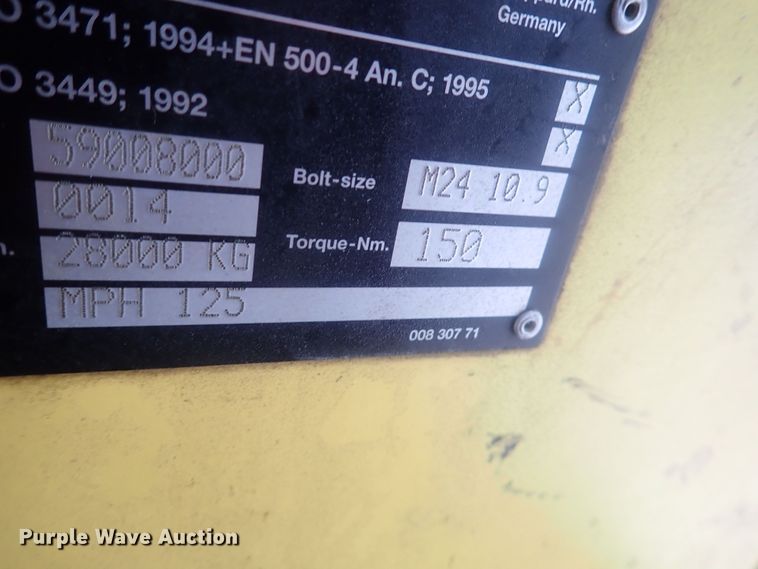 image for item DE0723 2009 Bomag MPH125  reclaimer