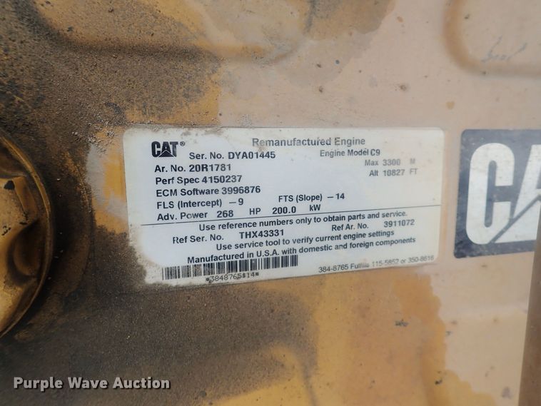 image for item DE0742 2007 Caterpillar 330D L  excavator