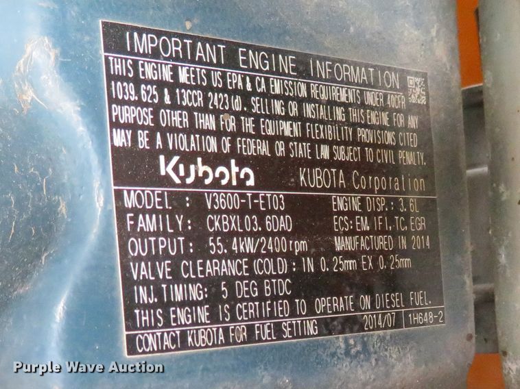 image for item DH1161 2016 LeeBoy 8500C  paver