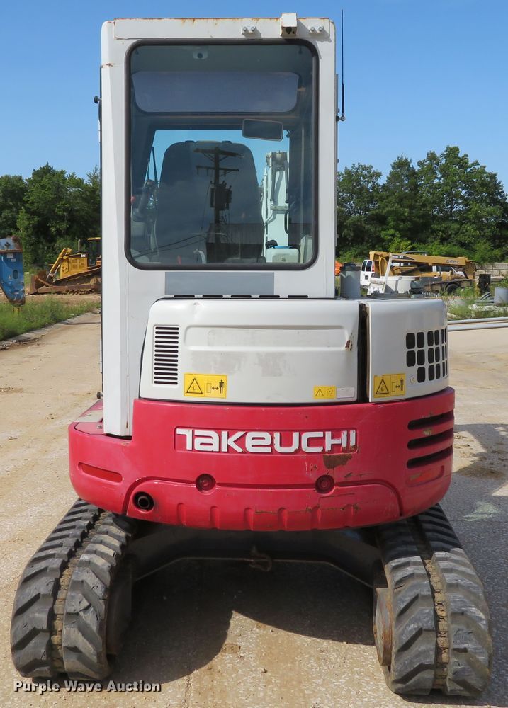 image for item DH1174 2008 Takeuchi TB138FR  mini excavator