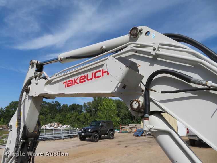 image for item DH1174 2008 Takeuchi TB138FR  mini excavator