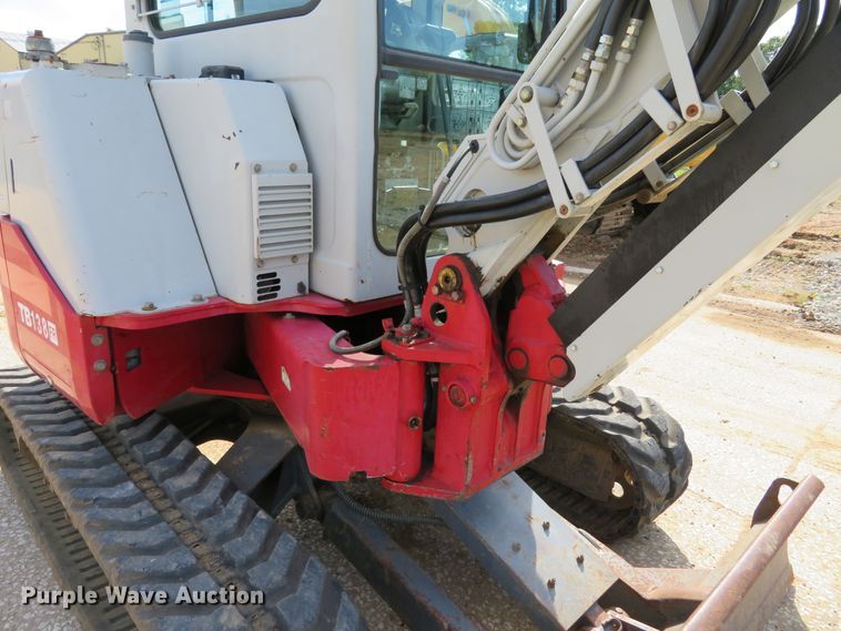 image for item DH1174 2008 Takeuchi TB138FR  mini excavator