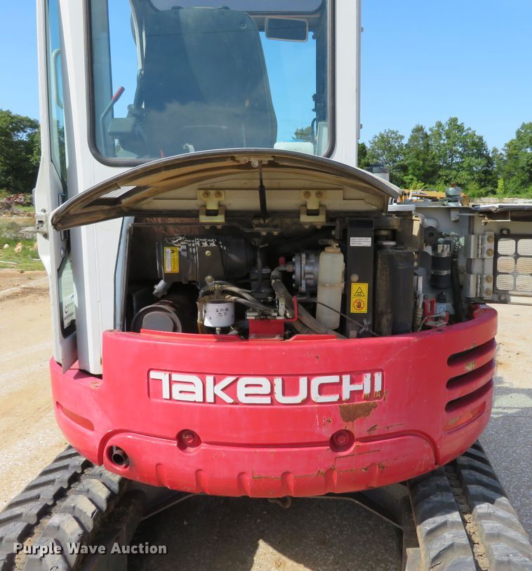 image for item DH1174 2008 Takeuchi TB138FR  mini excavator
