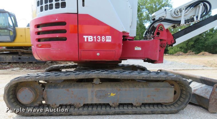 image for item DH1174 2008 Takeuchi TB138FR  mini excavator