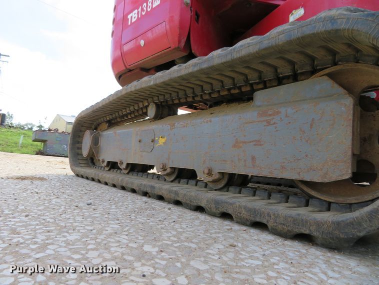 image for item DH1174 2008 Takeuchi TB138FR  mini excavator