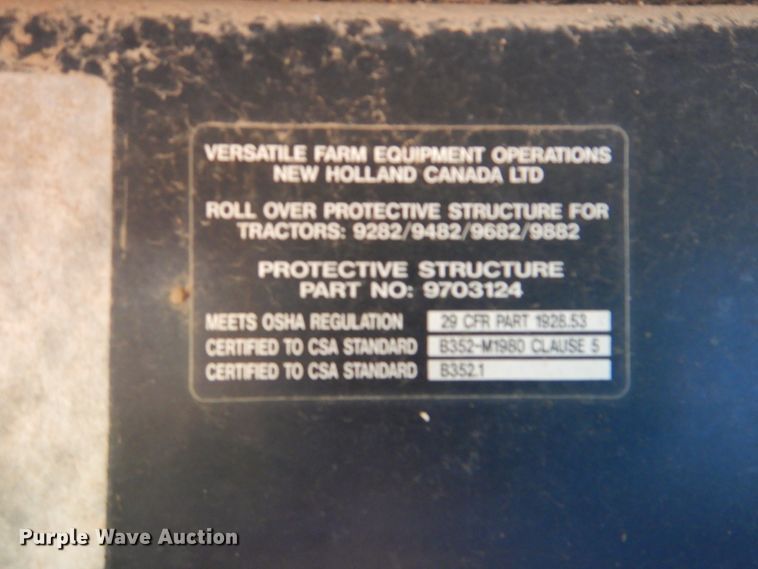 image for item DI0403 1997 New Holland 9482 Versatile  4WD tractor