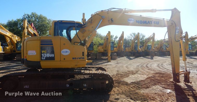 image for item DI0433 2011 Komatsu PC138USLC-8  excavator