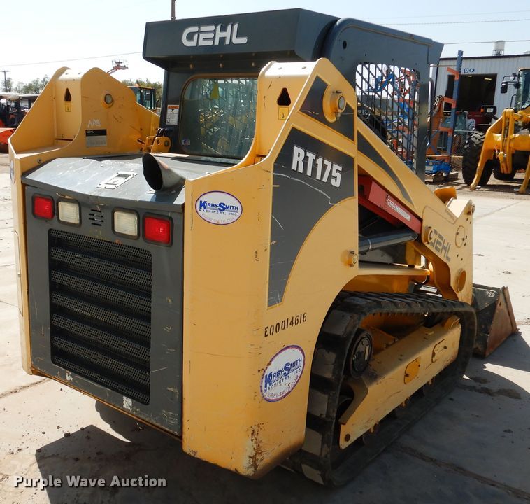 image for item DI3499 2012 Gehl RT175  tracked skid steer loader