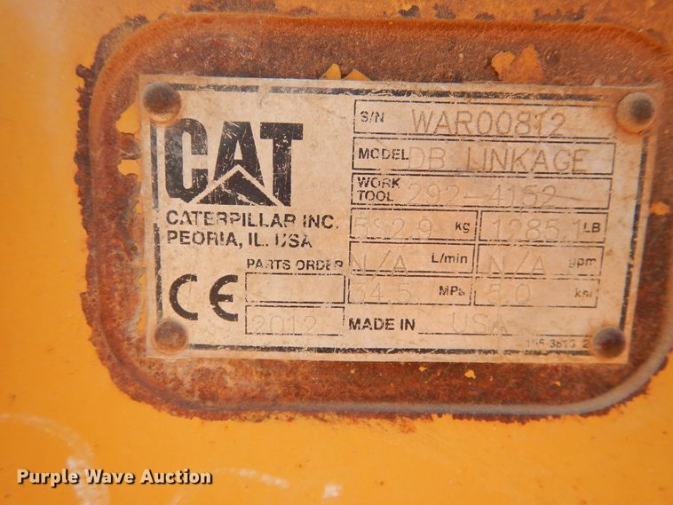 image for item DI3501 2009 Caterpillar 336DL  excavator