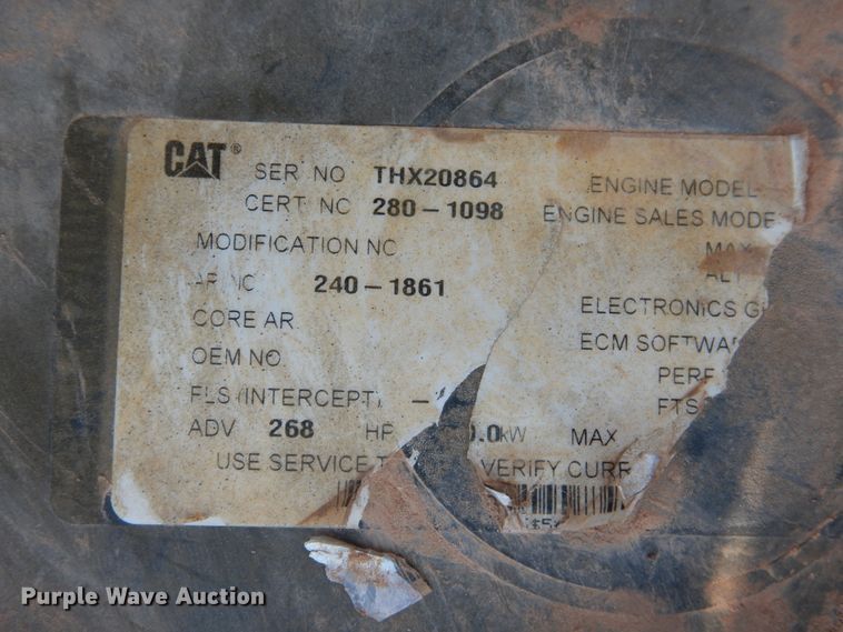 image for item DI3501 2009 Caterpillar 336DL  excavator