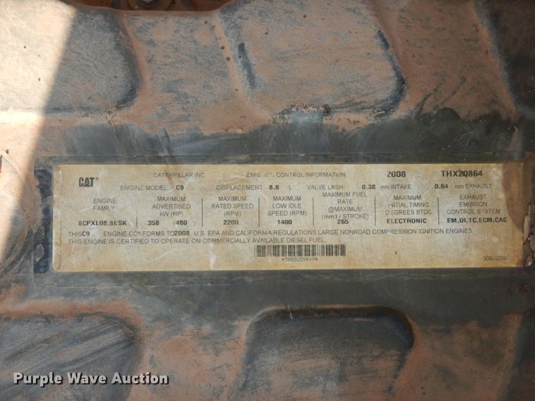 image for item DI3501 2009 Caterpillar 336DL  excavator