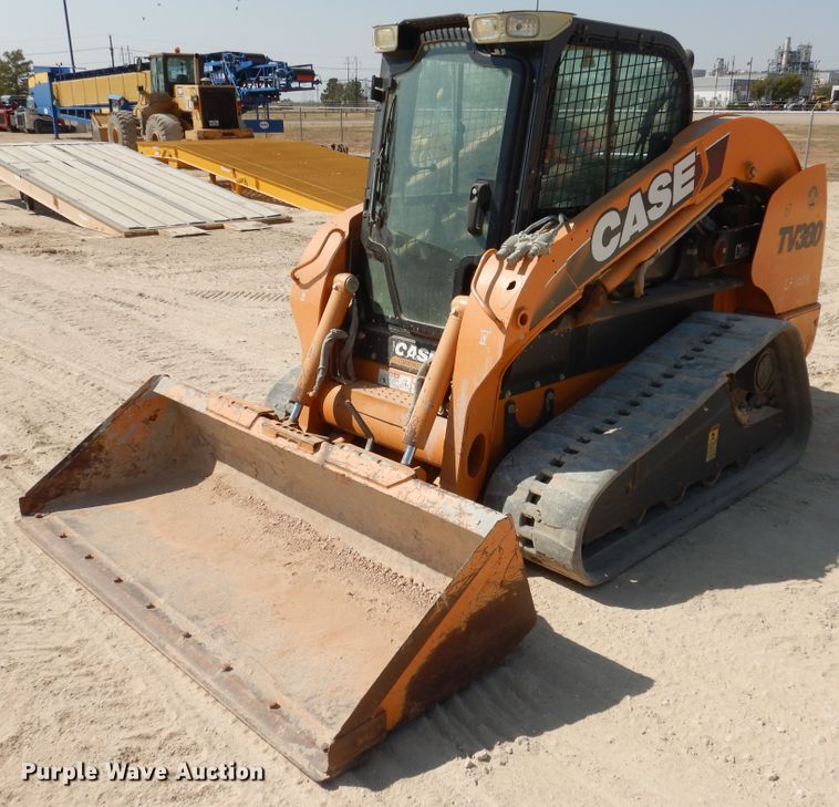 image for item DI3503 2011 Case TV380  tracked skid steer loader