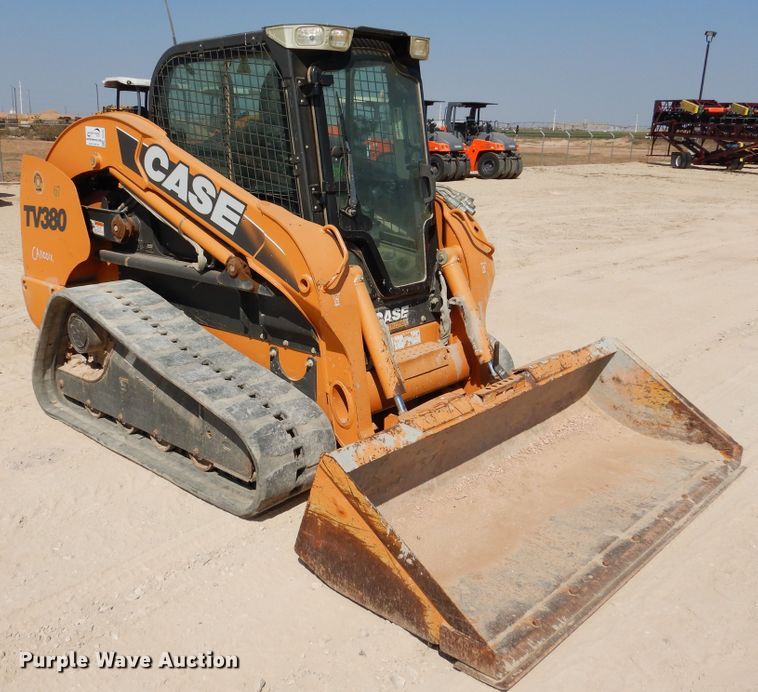image for item DI3503 2011 Case TV380  tracked skid steer loader