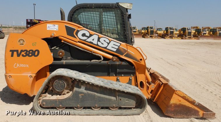 image for item DI3503 2011 Case TV380  tracked skid steer loader