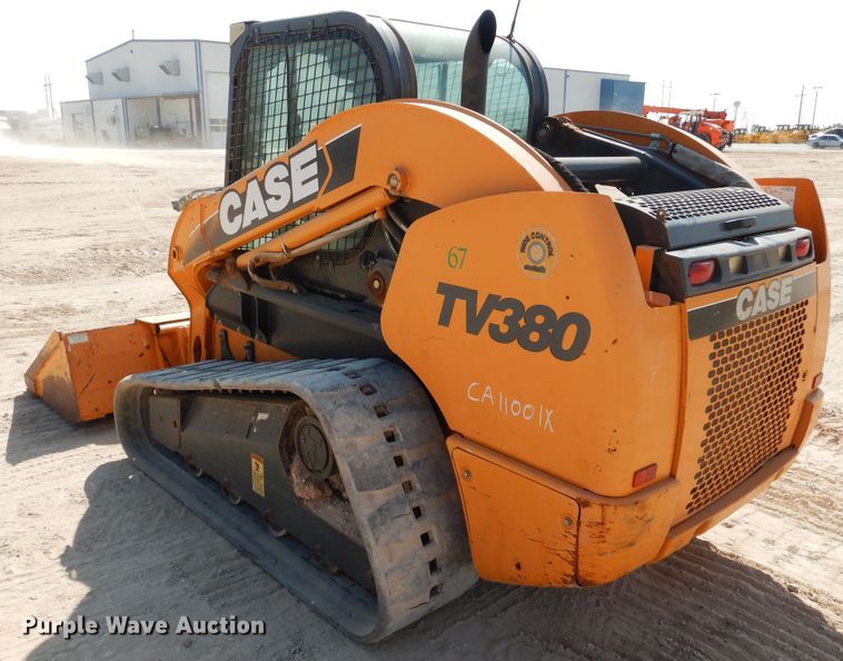 image for item DI3503 2011 Case TV380  tracked skid steer loader