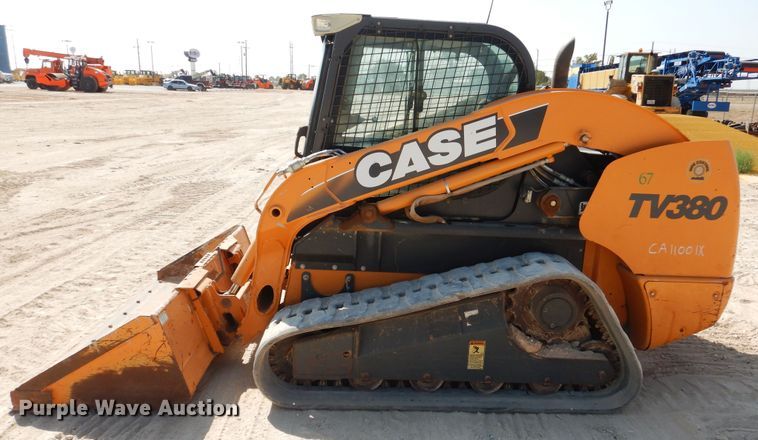 image for item DI3503 2011 Case TV380  tracked skid steer loader