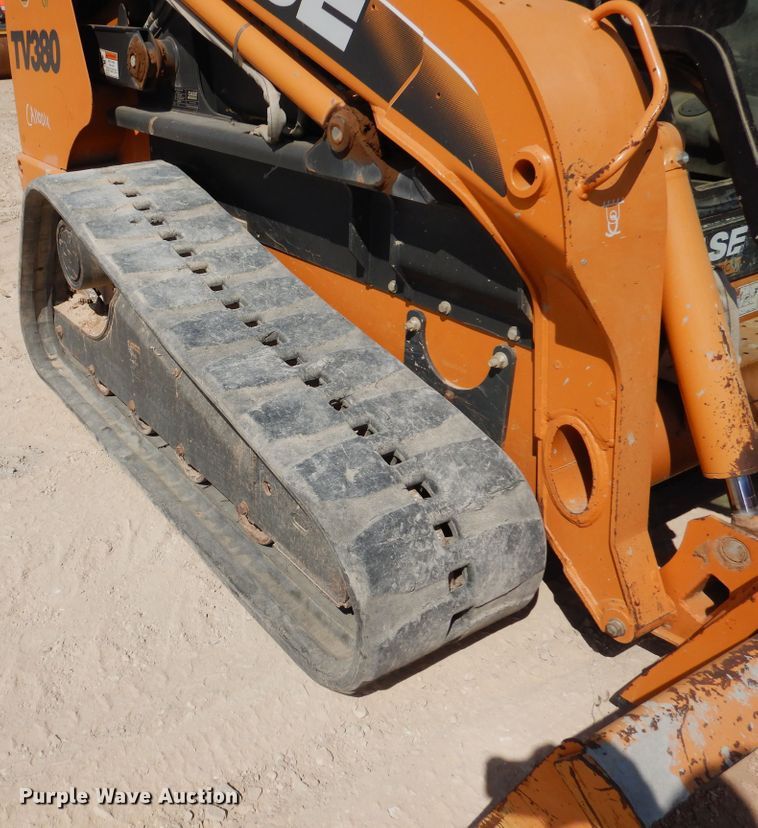 image for item DI3503 2011 Case TV380  tracked skid steer loader
