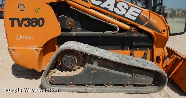 image for item DI3503 2011 Case TV380  tracked skid steer loader