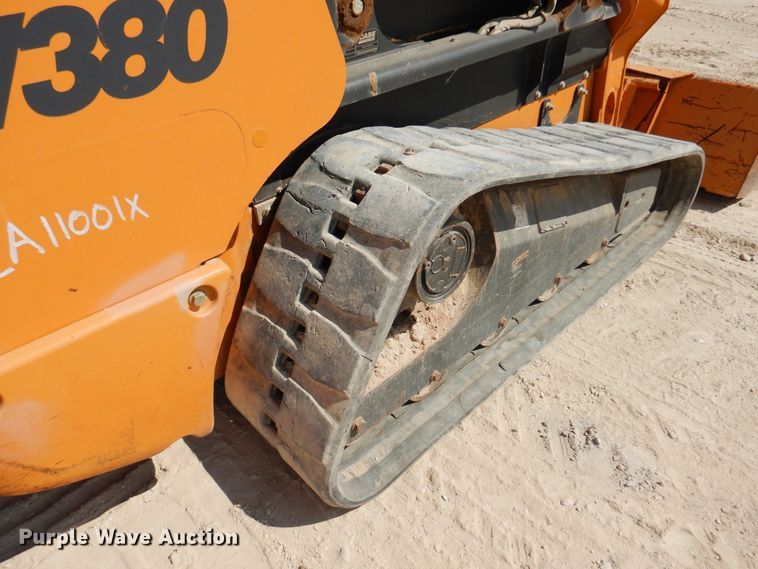 image for item DI3503 2011 Case TV380  tracked skid steer loader