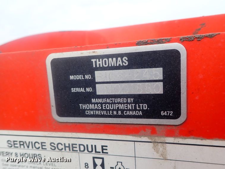 image for item DI4746 2001 Thomas 245 HDK  skid steer loader