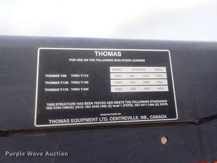 image for item DI4746 2001 Thomas 245 HDK  skid steer loader