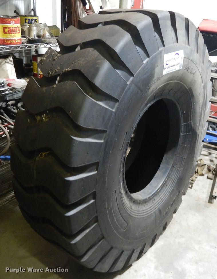 image for item DI7719 (2) Super A 18.00-25 tires