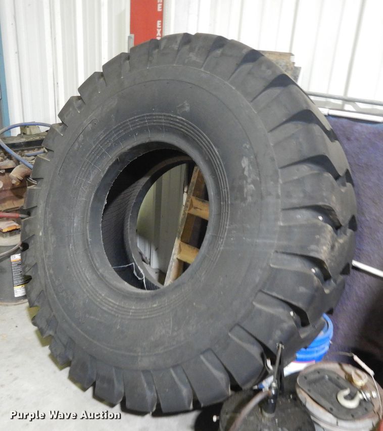 image for item DI7719 (2) Super A 18.00-25 tires