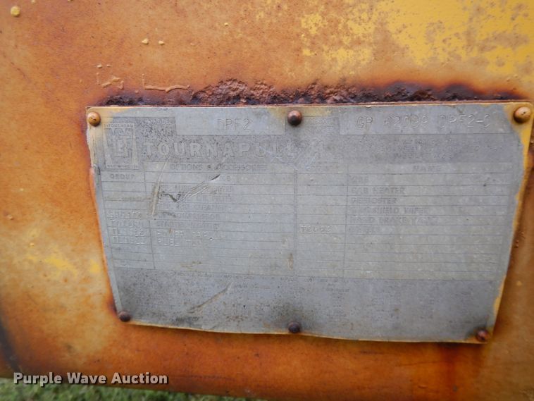 image for item DI7720 Tournapull DPF2  elevating scraper