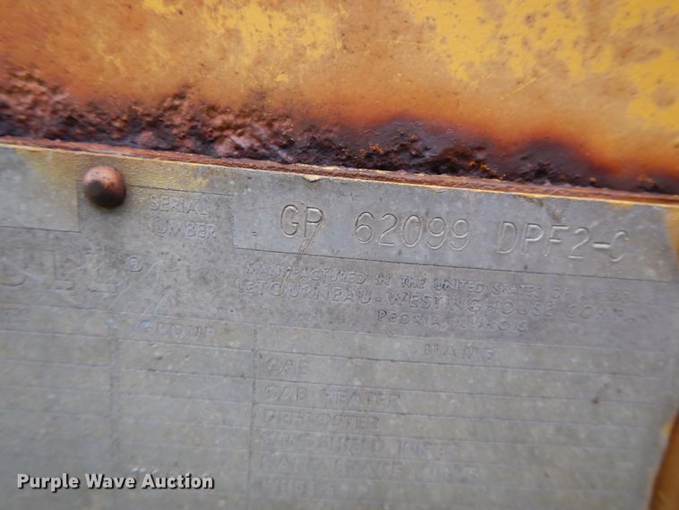 image for item DI7720 Tournapull DPF2  elevating scraper