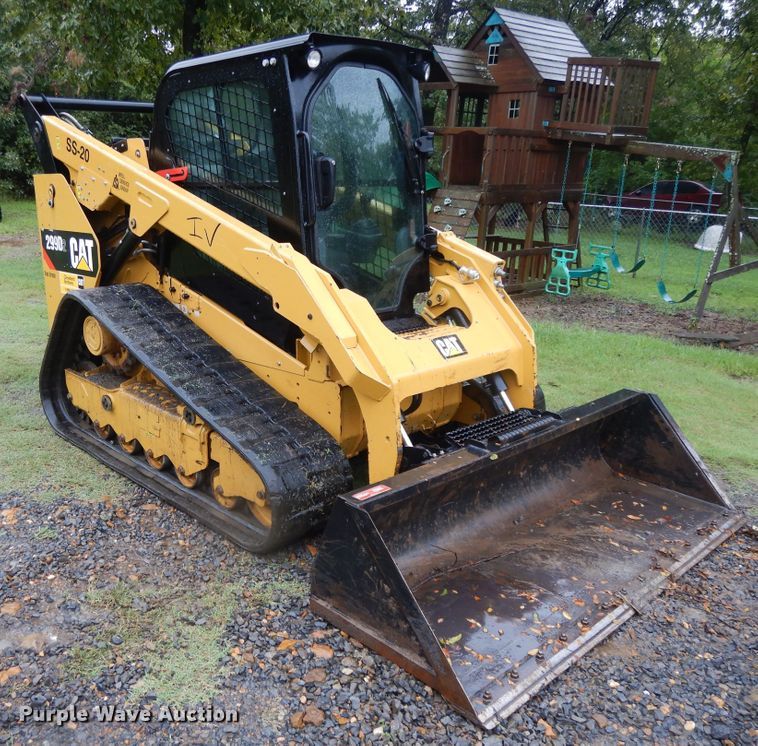 image for item DI7730 2016 Caterpillar 299D2  tracked skid steer loader
