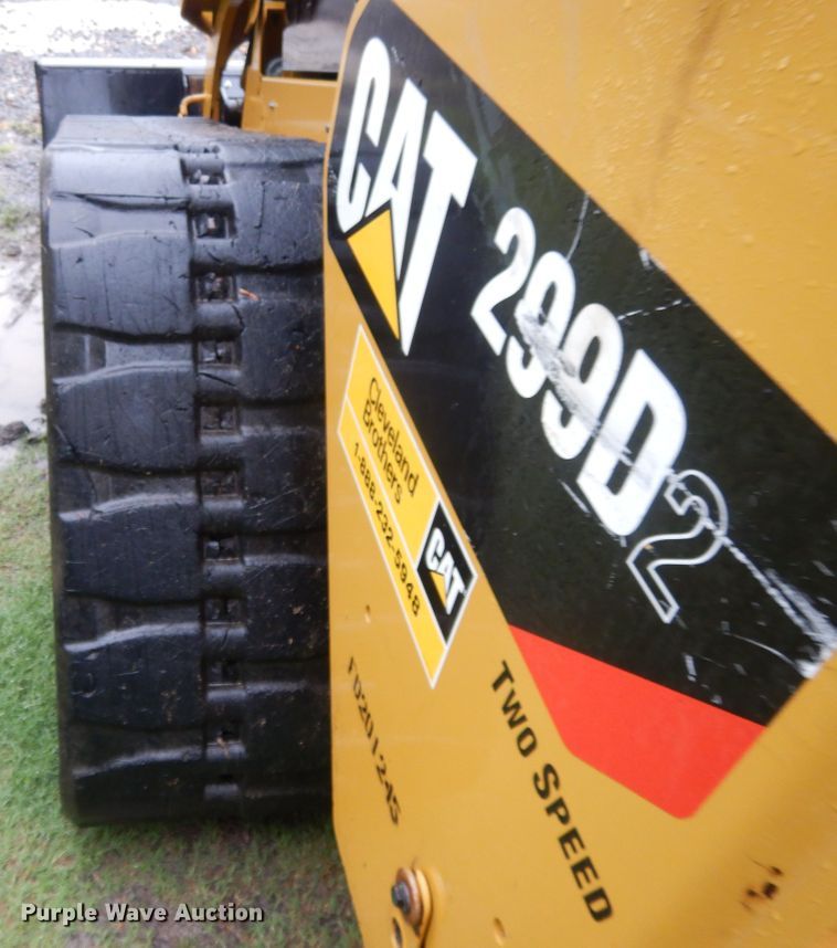 image for item DI7730 2016 Caterpillar 299D2  tracked skid steer loader