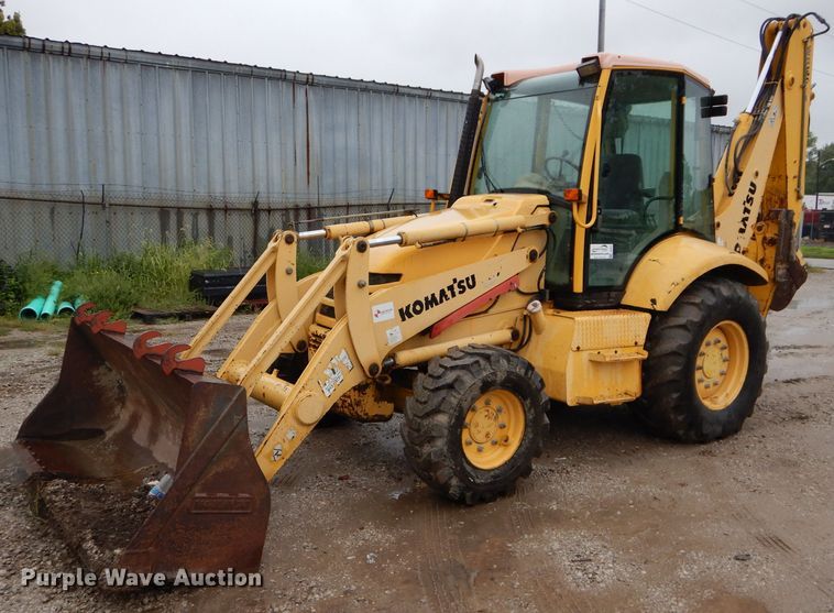 image for item DI8273 2000 Komatsu WB140-2  backhoe