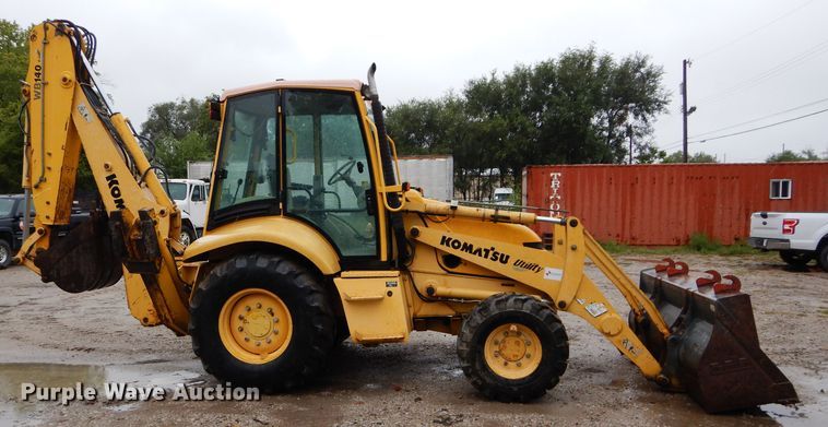 image for item DI8273 2000 Komatsu WB140-2  backhoe