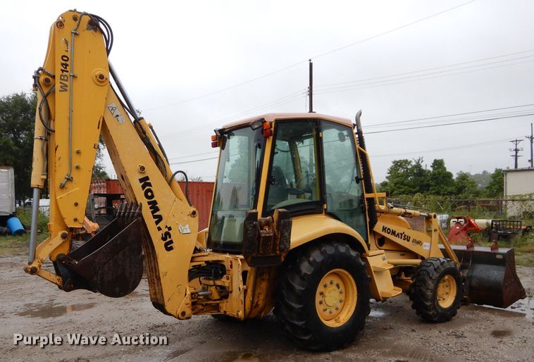 image for item DI8273 2000 Komatsu WB140-2  backhoe