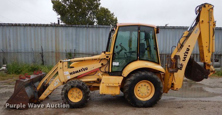 image for item DI8273 2000 Komatsu WB140-2  backhoe