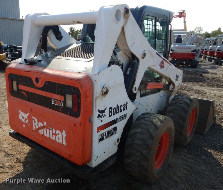 image for item DI8304 2014 Bobcat S650  skid steer loader