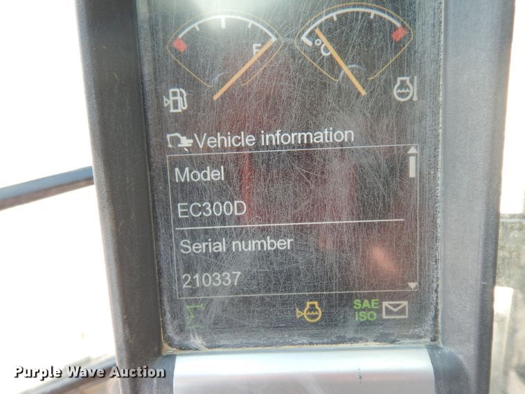 image for item DJ6542 2012 Volvo EC300DL  excavator