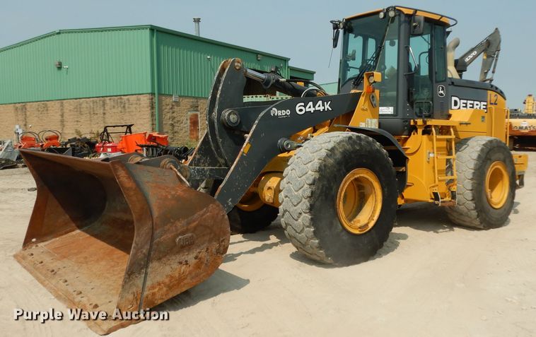 image for item DJ6546 2017 John Deere 644K  wheel loader
