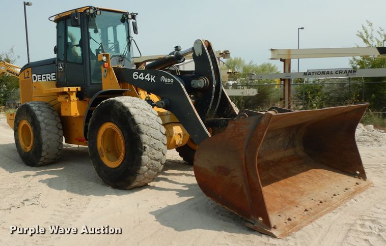 image for item DJ6546 2017 John Deere 644K  wheel loader