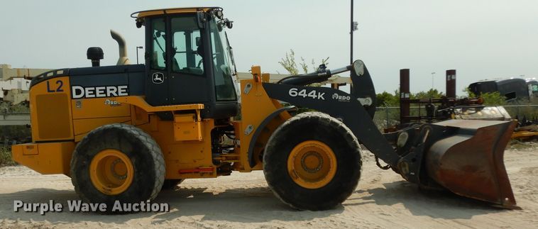 image for item DJ6546 2017 John Deere 644K  wheel loader