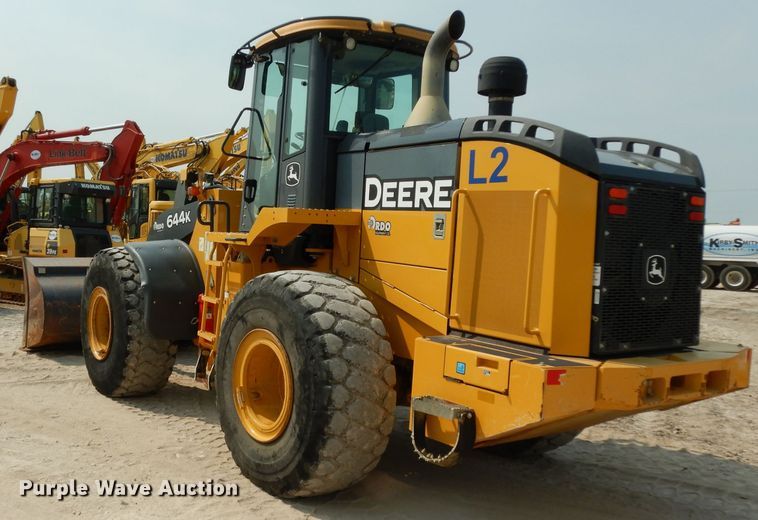 image for item DJ6546 2017 John Deere 644K  wheel loader