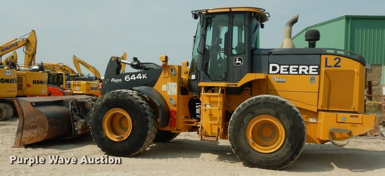 image for item DJ6546 2017 John Deere 644K  wheel loader