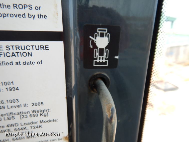 image for item DJ6546 2017 John Deere 644K  wheel loader