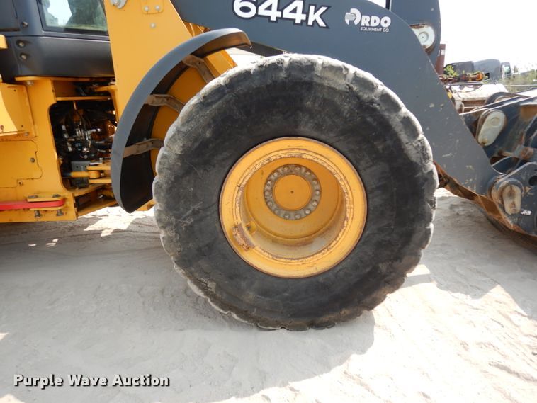 image for item DJ6546 2017 John Deere 644K  wheel loader