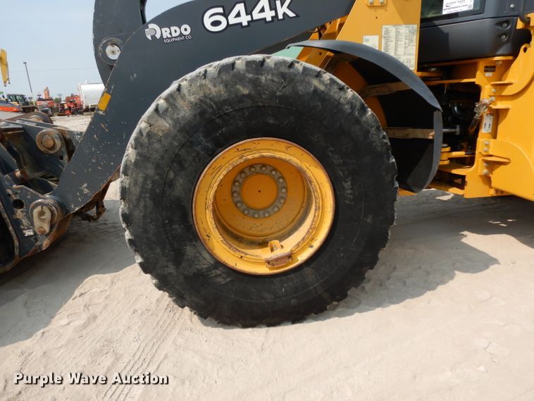 image for item DJ6546 2017 John Deere 644K  wheel loader