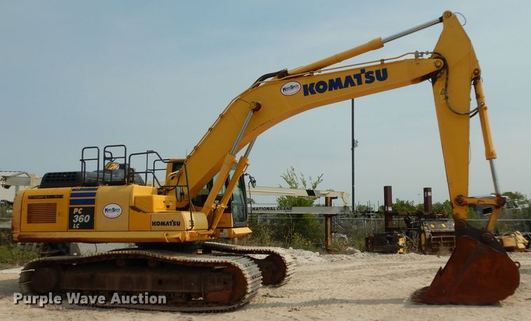image for item DJ6548 2016 Komatsu PC360LC-11  excavator
