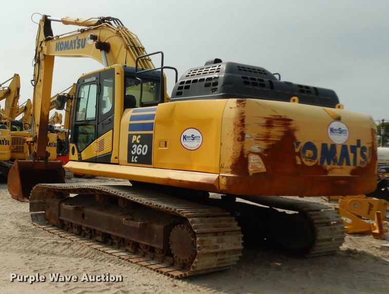 image for item DJ6548 2016 Komatsu PC360LC-11  excavator
