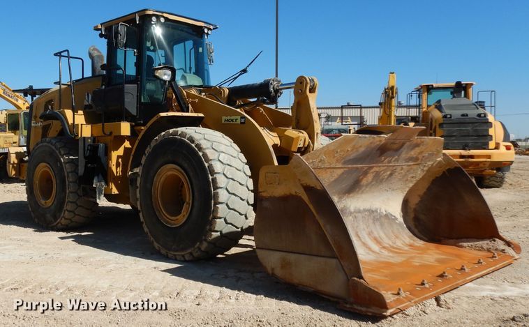 image for item DJ6549 2016 Caterpillar 966M  wheel loader