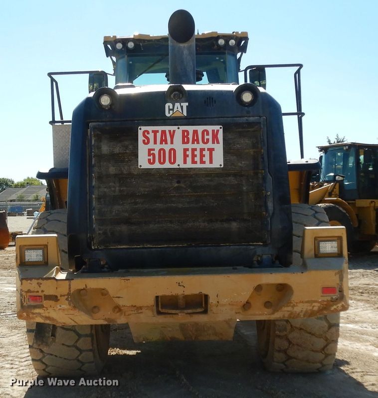 image for item DJ6549 2016 Caterpillar 966M  wheel loader